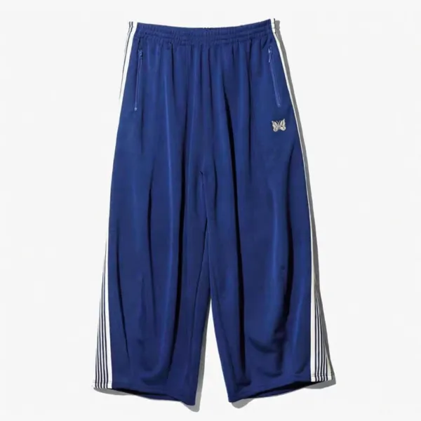 Purple Brand Track Pants Black with Purple Stripes Sweatpants - 12