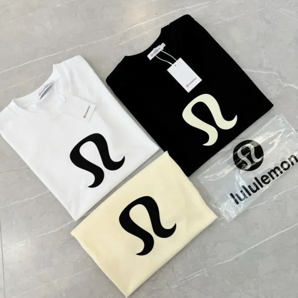 Lululemon Logo Tee White T-Shirt - 20