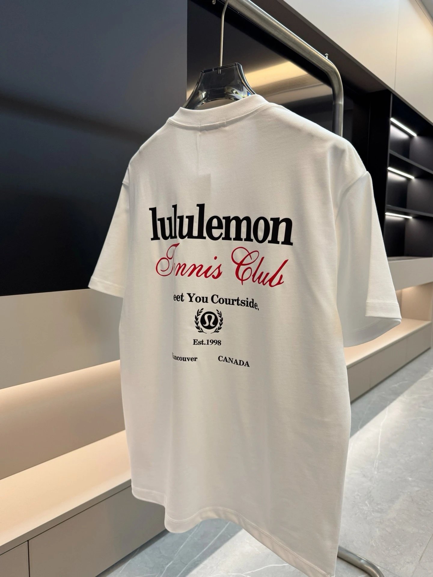 Lululemon Logo Tee White T-Shirt - 33