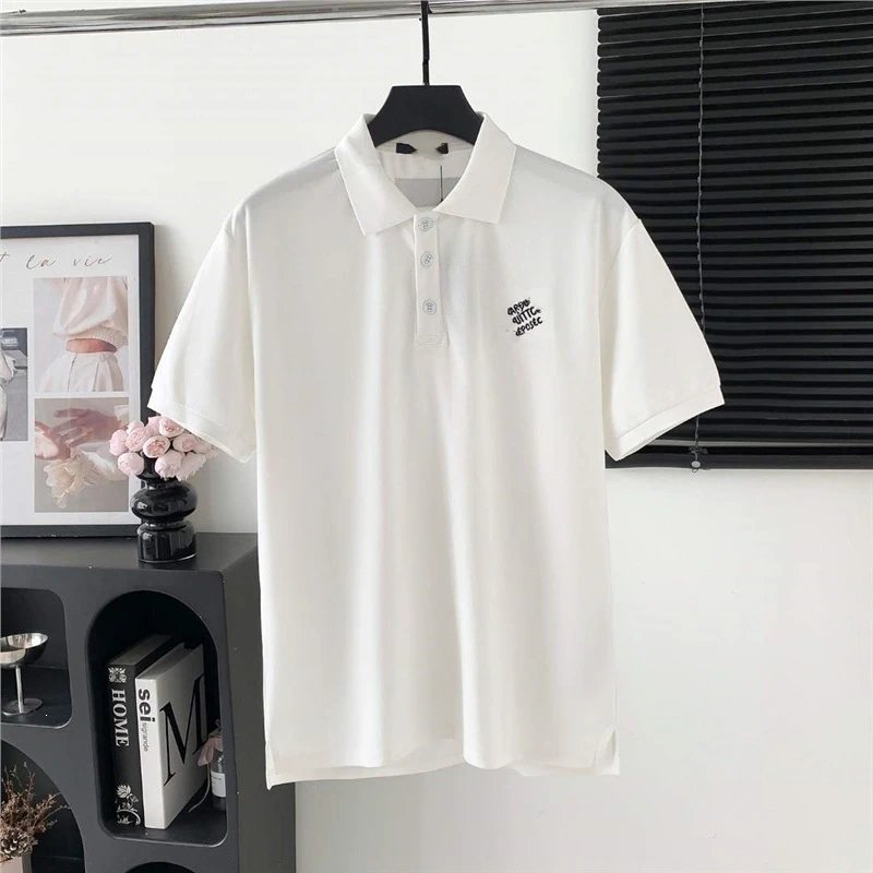 01 L Family Classic Letter Embroidery on Chest