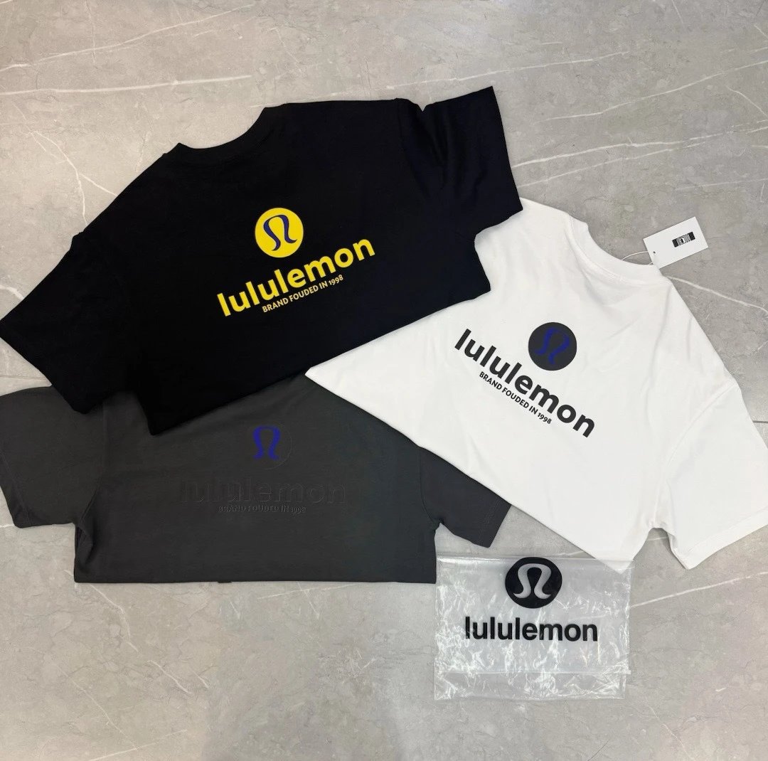 Lululemon Logo Tee White T-Shirt - 29