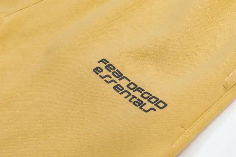 Fear of God Essentials Jogger Pants Mustard Yellow Sweatpants - 18
