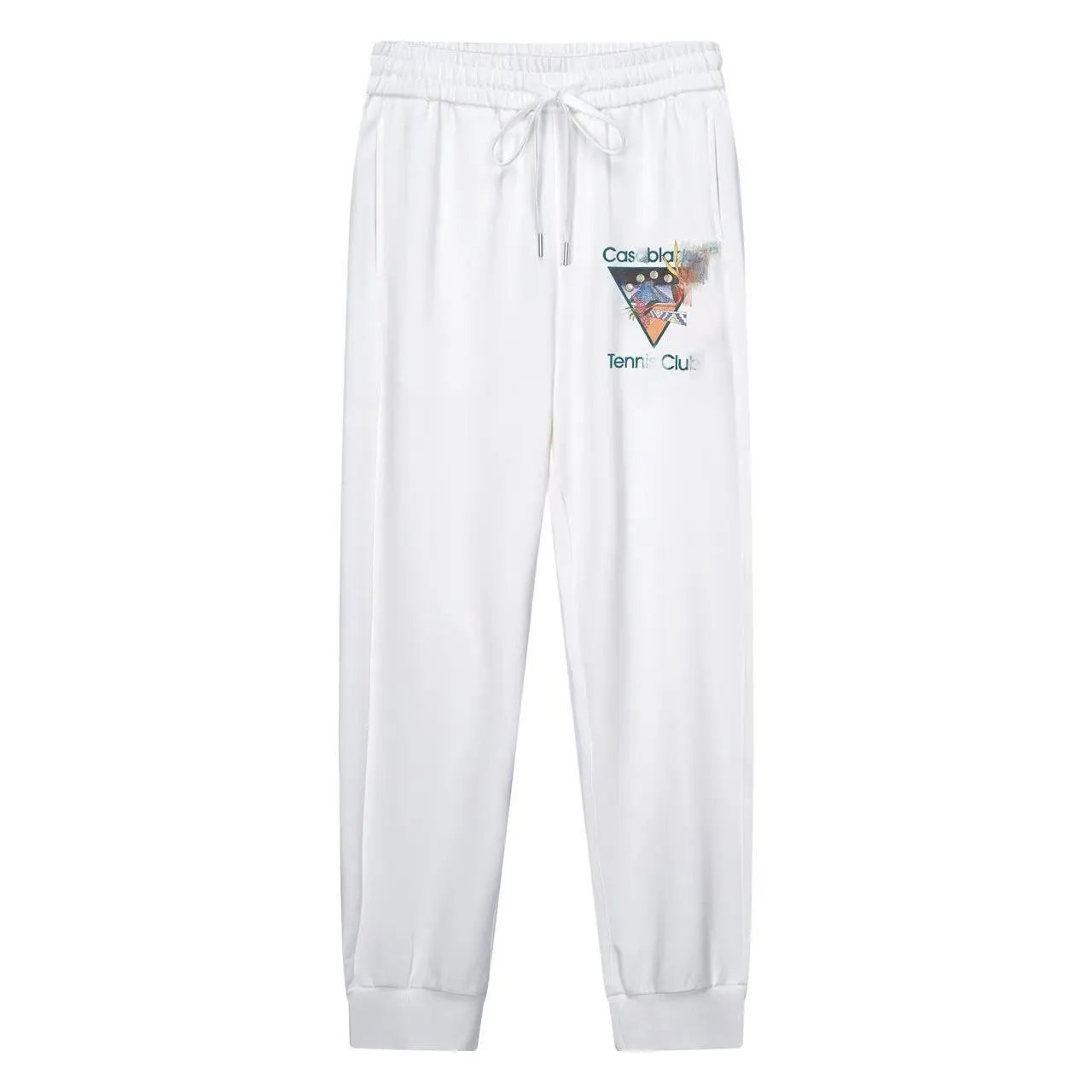 Design Graphic Print Jogger Sweatpants Black - 15
