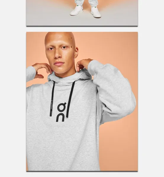 On Running Logo Hoodie White - 32