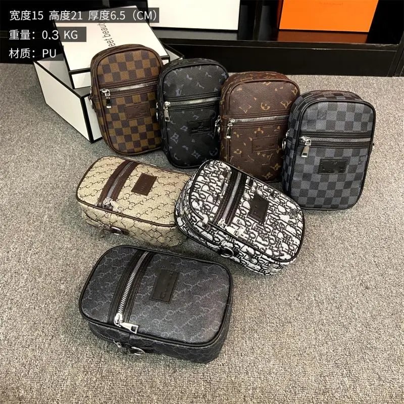 Louis Vuitton Monogram Eclipse Camera Bag Black Crossbody Bag - 2