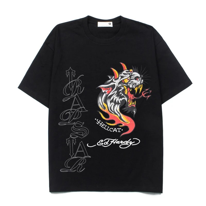 MLB x Essentials Atlanta Essentials Black T-Shirt - 21