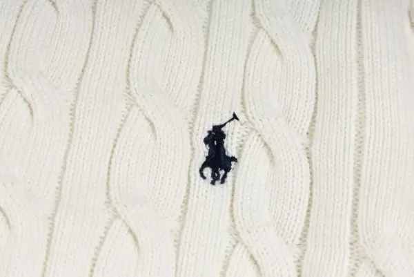 Polo Ralph Lauren Cable Knit Cardigan Charcoal Gray Cardigan - 29