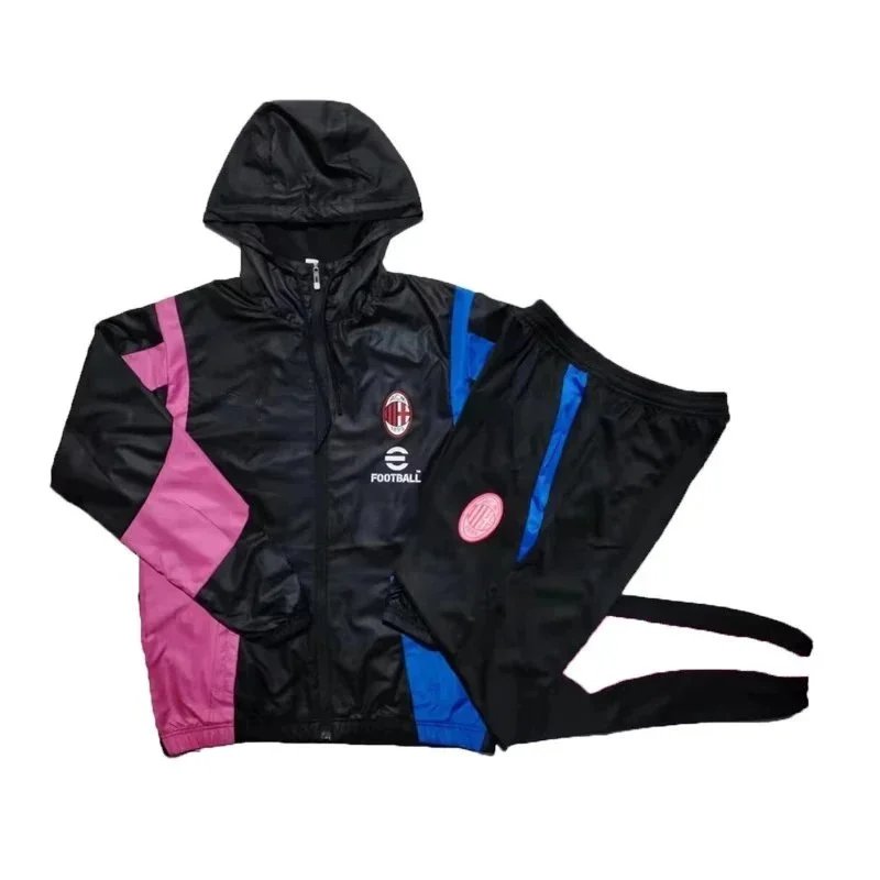 Adidas Ajax Amsterdam Track Jacket Black with Green and Yellow Stripes Outerwear - 7