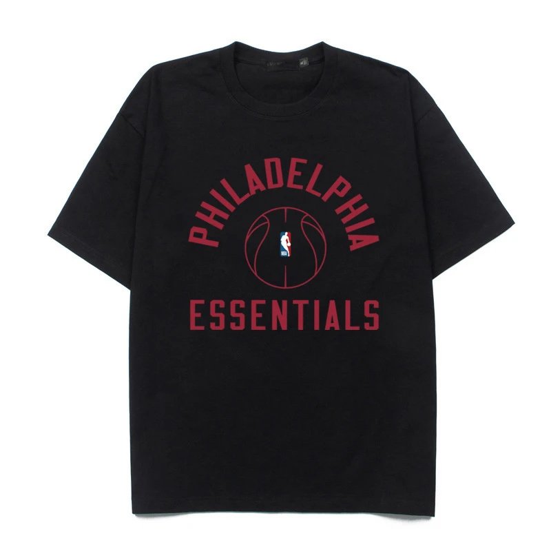 MLB x Essentials Atlanta Essentials Black T-Shirt - 29