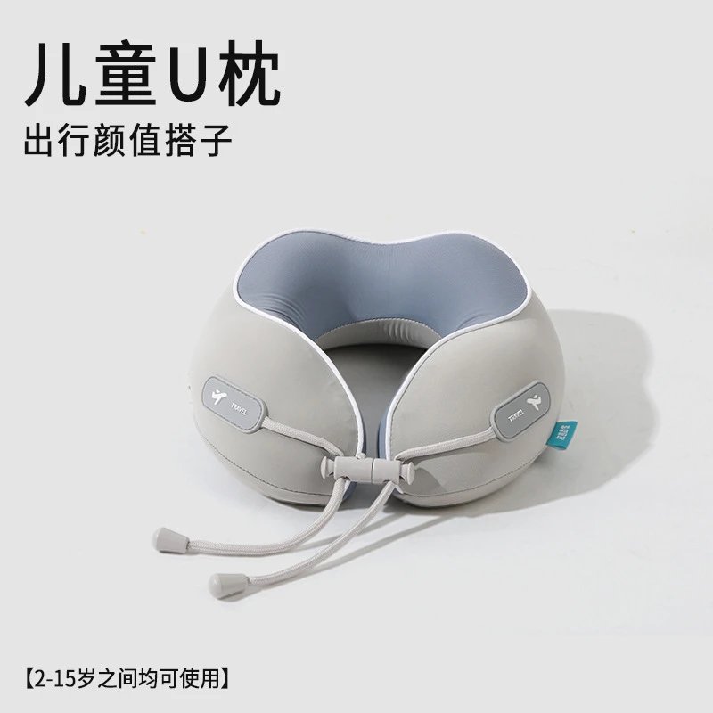 Children's Light Grey Single Pillow