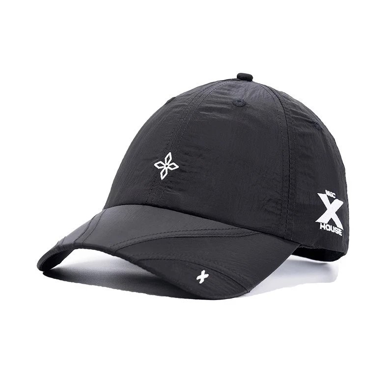 Design Structured Embroidered Baseball Cap Gray - 23