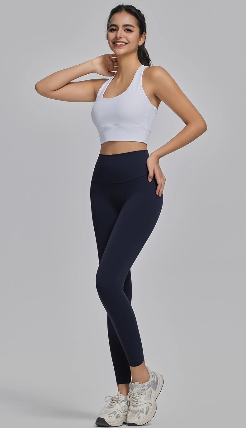 Alo High-Waisted Seamless Leggings Charcoal Gray Leggings - 28