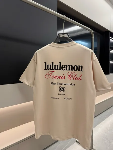 Lululemon Logo Tee White T-Shirt - 36