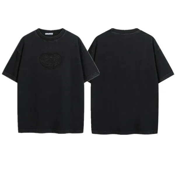 Acne Studios Stockholm 1996 Distressed Pink T-Shirt - 8