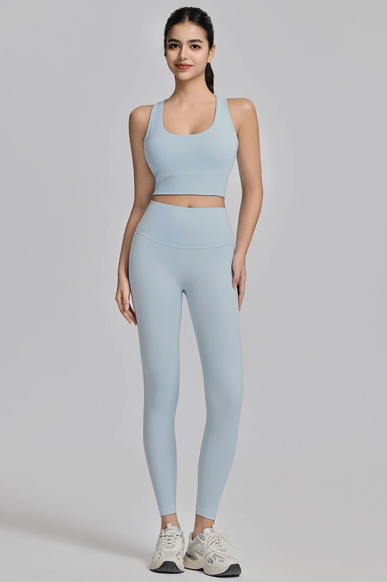 Alo High-Waisted Seamless Leggings Charcoal Gray Leggings - 47