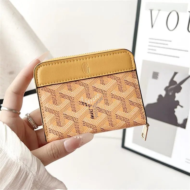 Goyard Saint Louis Mini Wallet Purple Short Wallet - 2