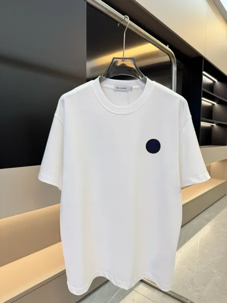Lululemon Logo Tee White T-Shirt - 25