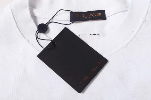 Louis Vuitton Monogram Floral Embroidered Black T-Shirt - 12