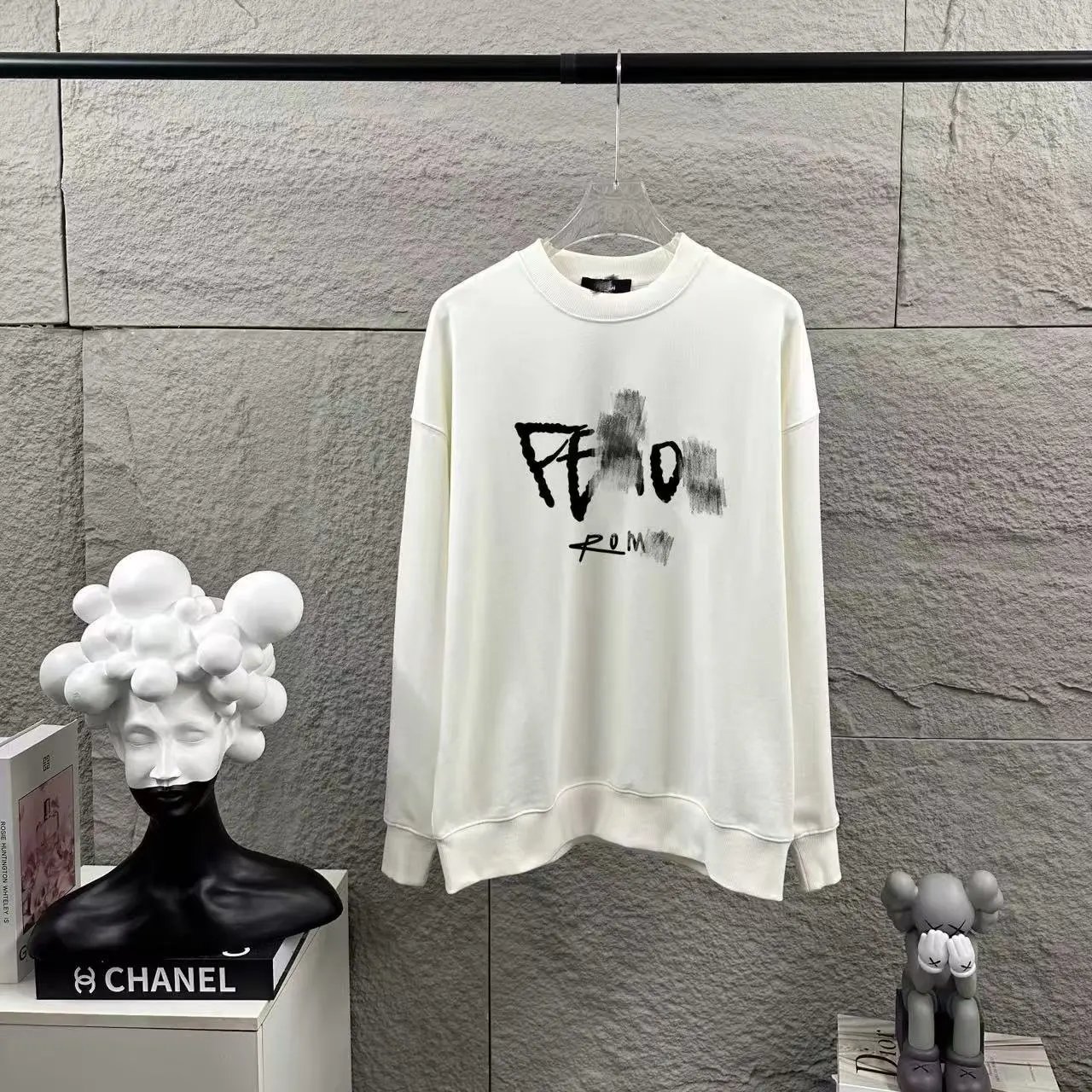 Fendi Teddy Bear Print Black Hoodie - 16