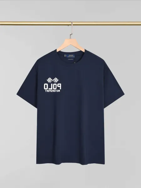 Polo Ralph Lauren Motorsport Graphic T-Shirt Navy - 1