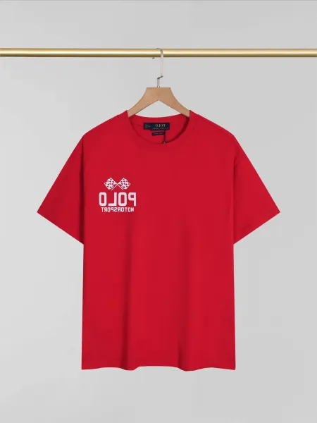 Polo Ralph Lauren Motorsport Graphic T-Shirt Red - 1