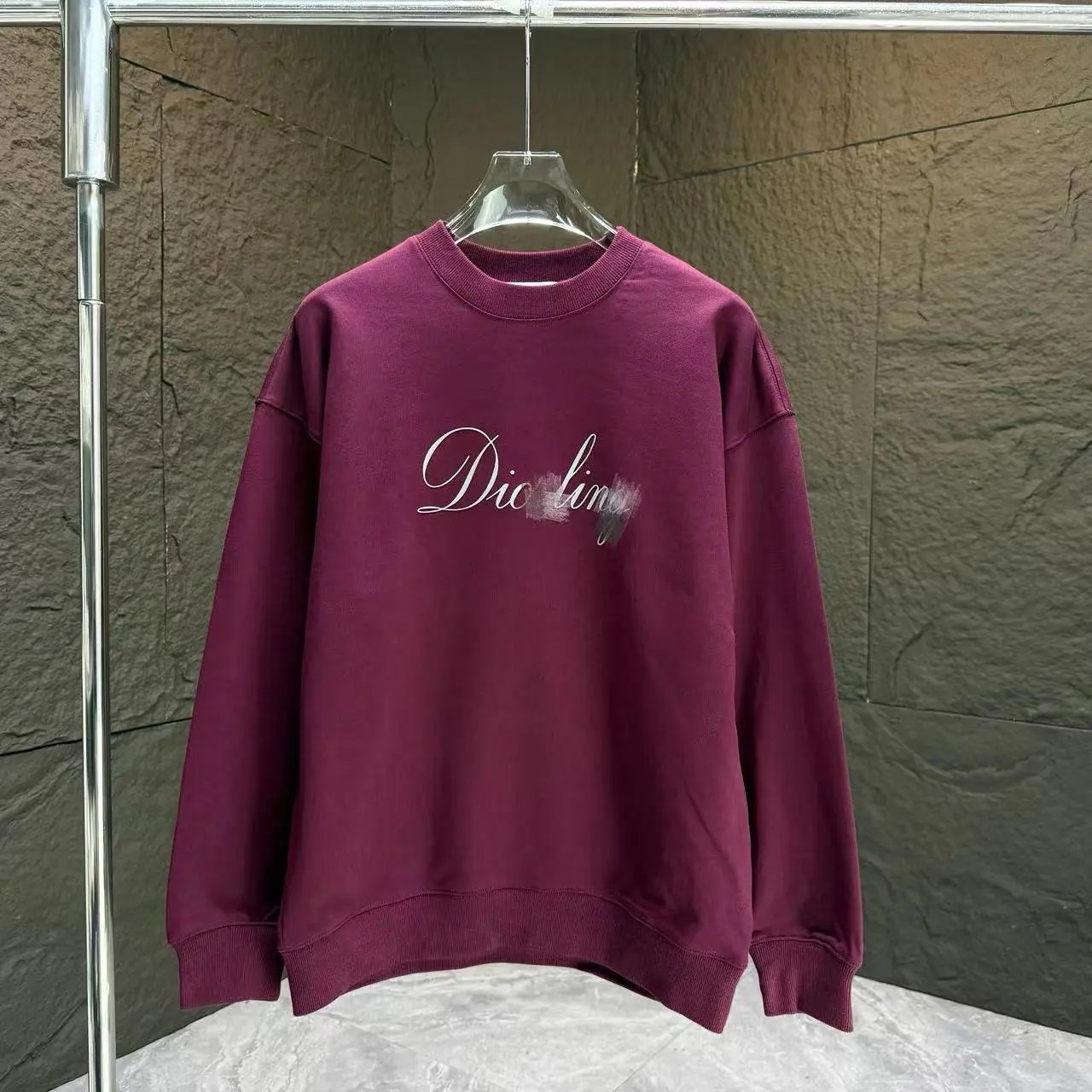 Gucci Logo Print Gray Hoodie - 16