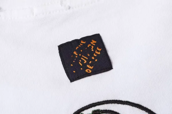 Louis Vuitton Monogram Floral Embroidered Black T-Shirt - 15