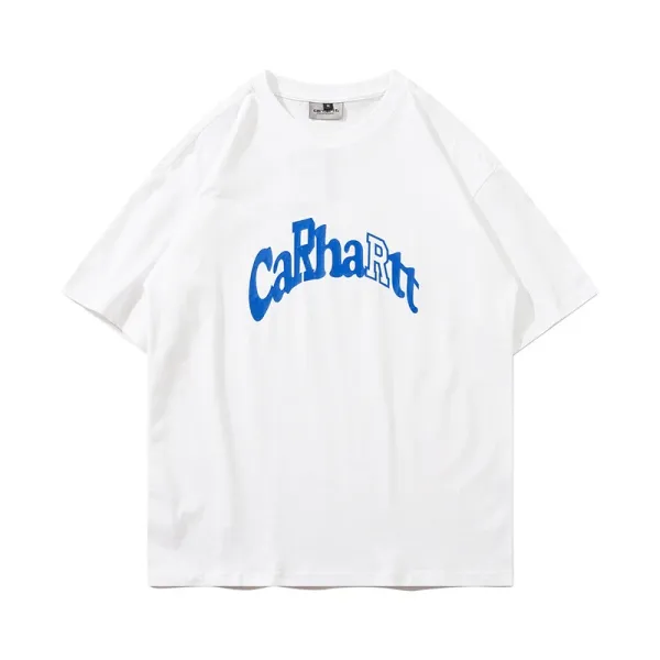 Carhartt Work In Progress Carhartt WIP Arch Logo Navy T-Shirt T-Shirts - 56