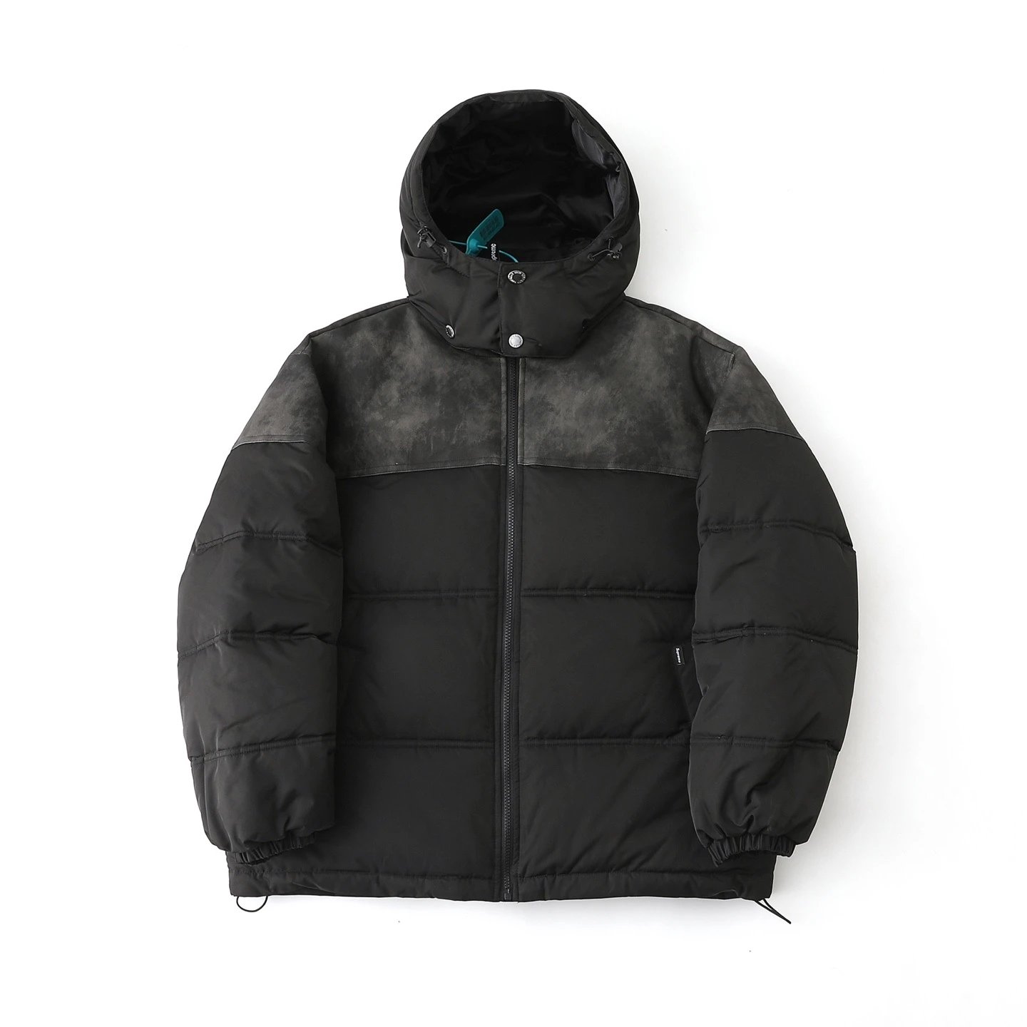 Supreme Denim Hooded Jacket Light Wash Blue Outerwear - 33