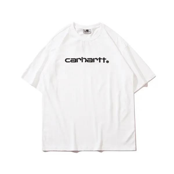 Carhartt Work In Progress Carhartt WIP Arch Logo Navy T-Shirt T-Shirts - 70