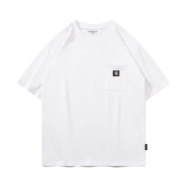 Carhartt Work In Progress Carhartt WIP Arch Logo Navy T-Shirt T-Shirts - 41