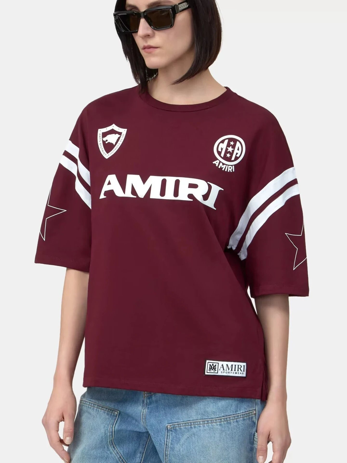 Amiri Football Club Graphic T-Shirt White - 10