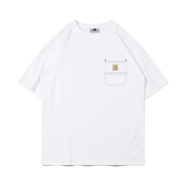 Carhartt Work In Progress Carhartt WIP Arch Logo Navy T-Shirt T-Shirts - 33
