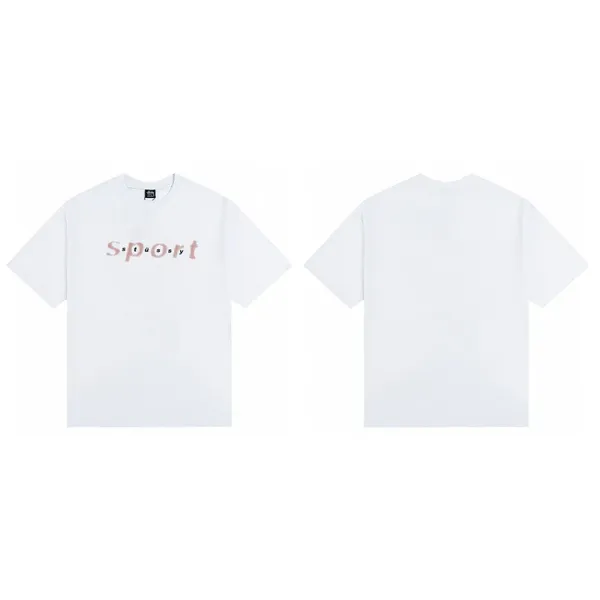 Stussy Sport White T-Shirt - 1