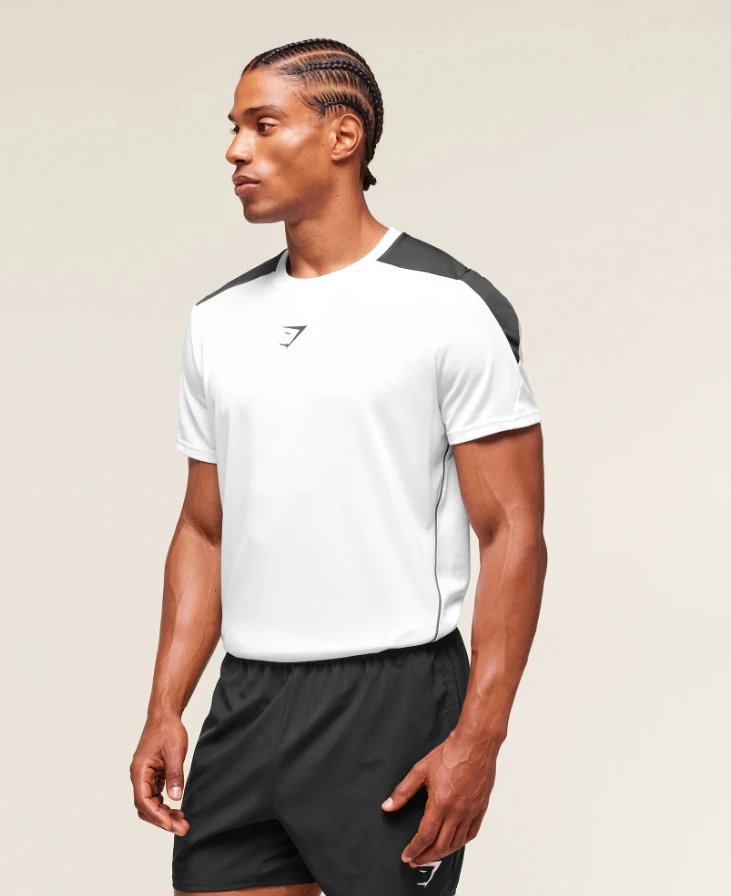 Gymshark Apex Performance T-Shirt Charcoal Gray Activewear - 18