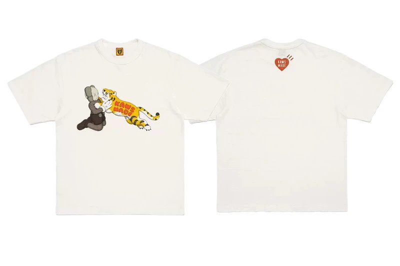 Human Made x KAWS Human Made Black T-Shirt - 3