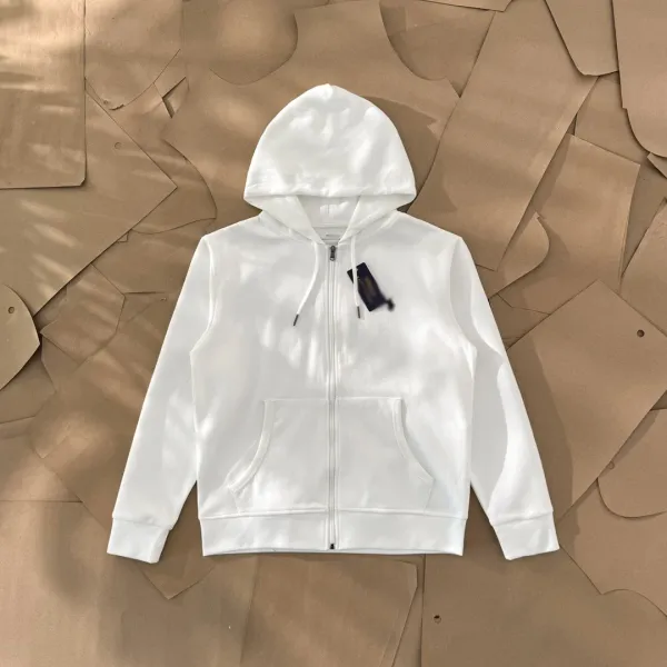 Polo Ralph Lauren Classic Zip-Up Hoodie White - 1