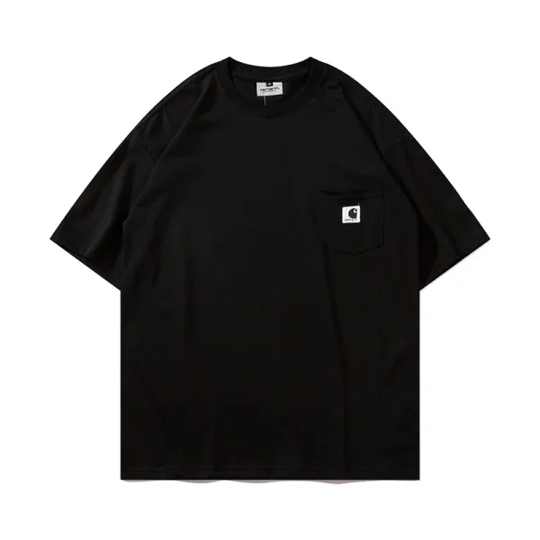 Carhartt Work In Progress Carhartt WIP Arch Logo Navy T-Shirt T-Shirts - 83