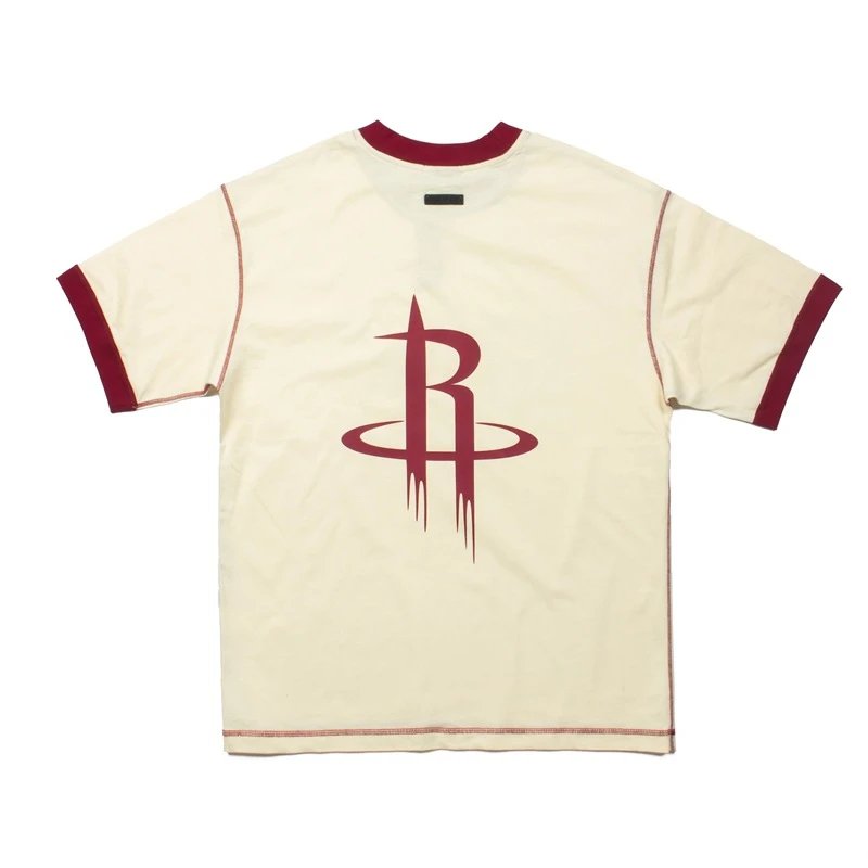 Miami Heat Essentials White Ringer T-Shirt - 5