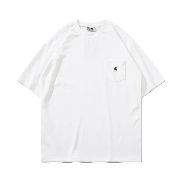 Carhartt Work In Progress Carhartt WIP Arch Logo Navy T-Shirt T-Shirts - 85