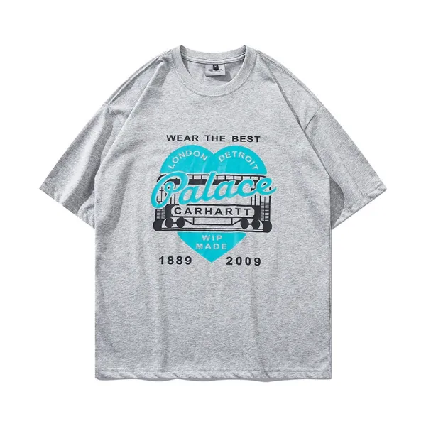 Carhartt Work In Progress Carhartt WIP Arch Logo Navy T-Shirt T-Shirts - 18
