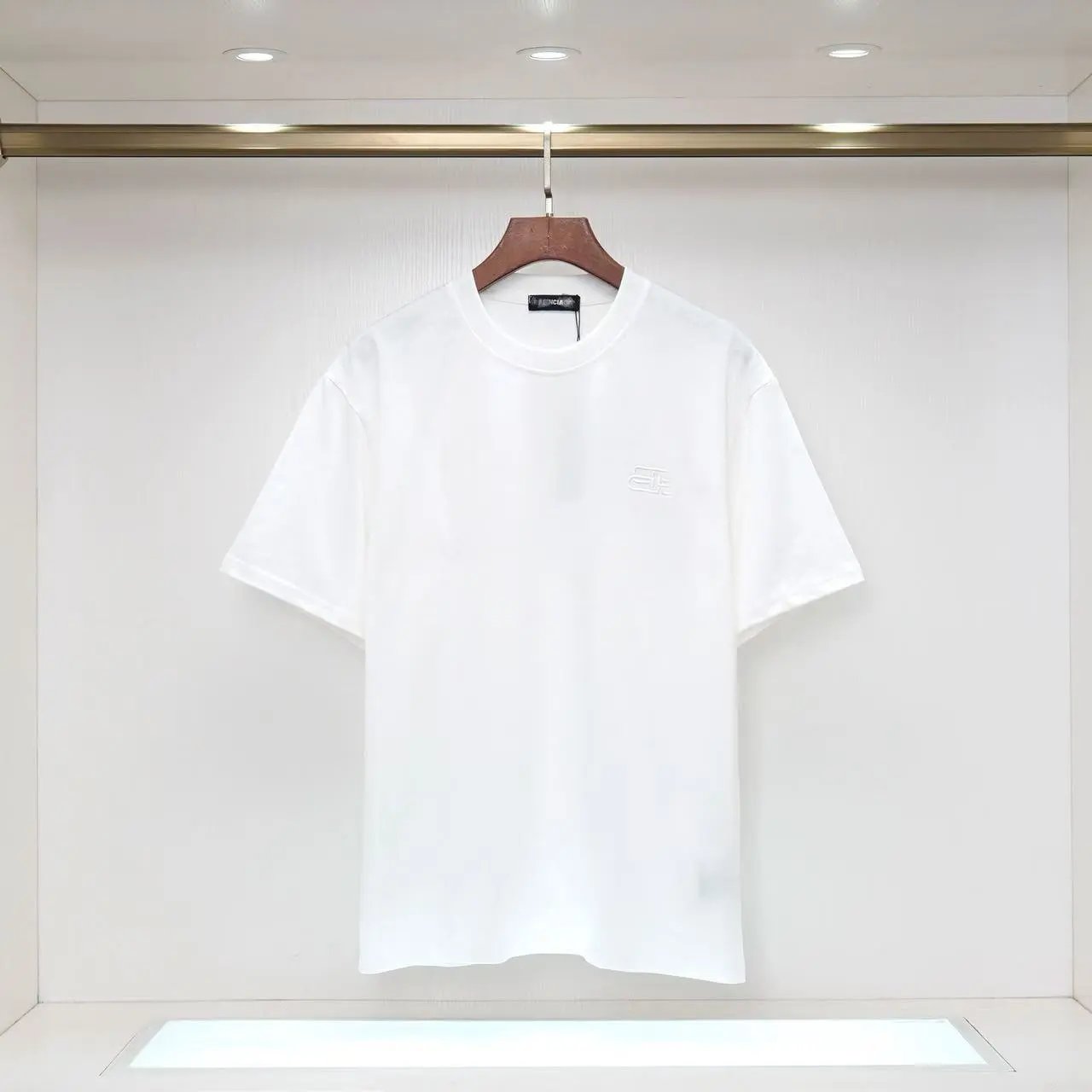 Balenciaga Distorted Logo Black T-Shirt - 13