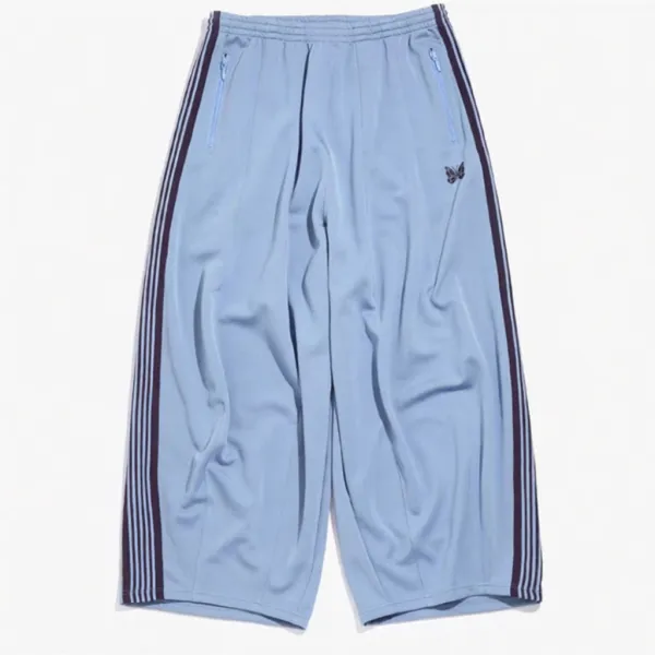 Purple Brand Track Pants Black with Purple Stripes Sweatpants - 7