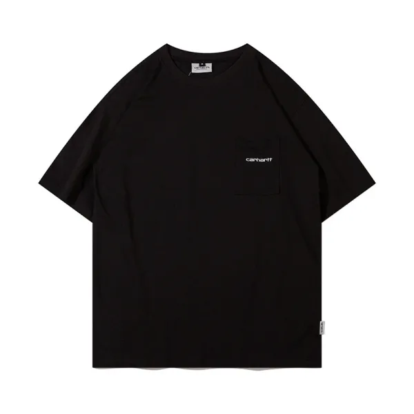 Carhartt Work In Progress Carhartt WIP Arch Logo Navy T-Shirt T-Shirts - 50