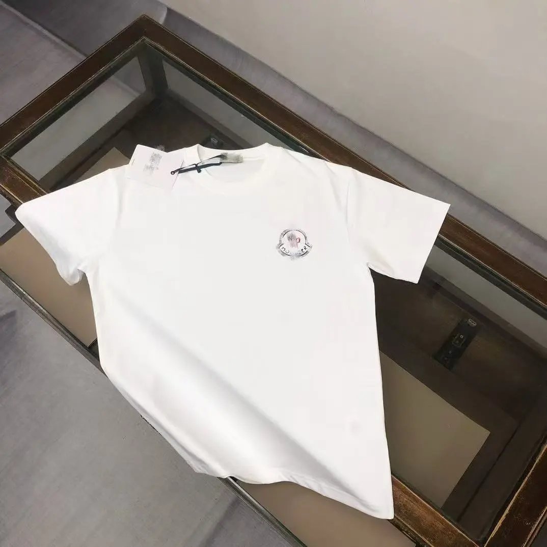 Moncler Logo Print Black T-Shirt - 10