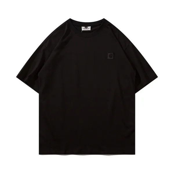 Carhartt Work In Progress Carhartt WIP Arch Logo Navy T-Shirt T-Shirts - 43