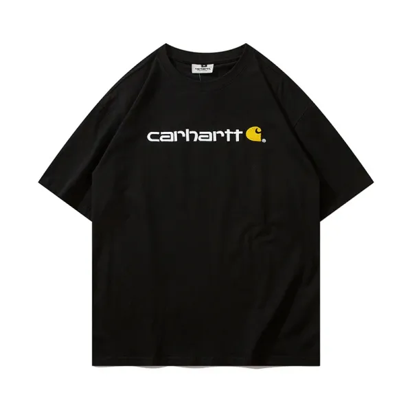 Carhartt Work In Progress Carhartt WIP Arch Logo Navy T-Shirt T-Shirts - 81