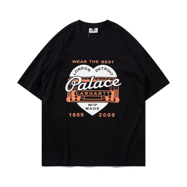 Carhartt Work In Progress Carhartt WIP Arch Logo Navy T-Shirt T-Shirts - 17