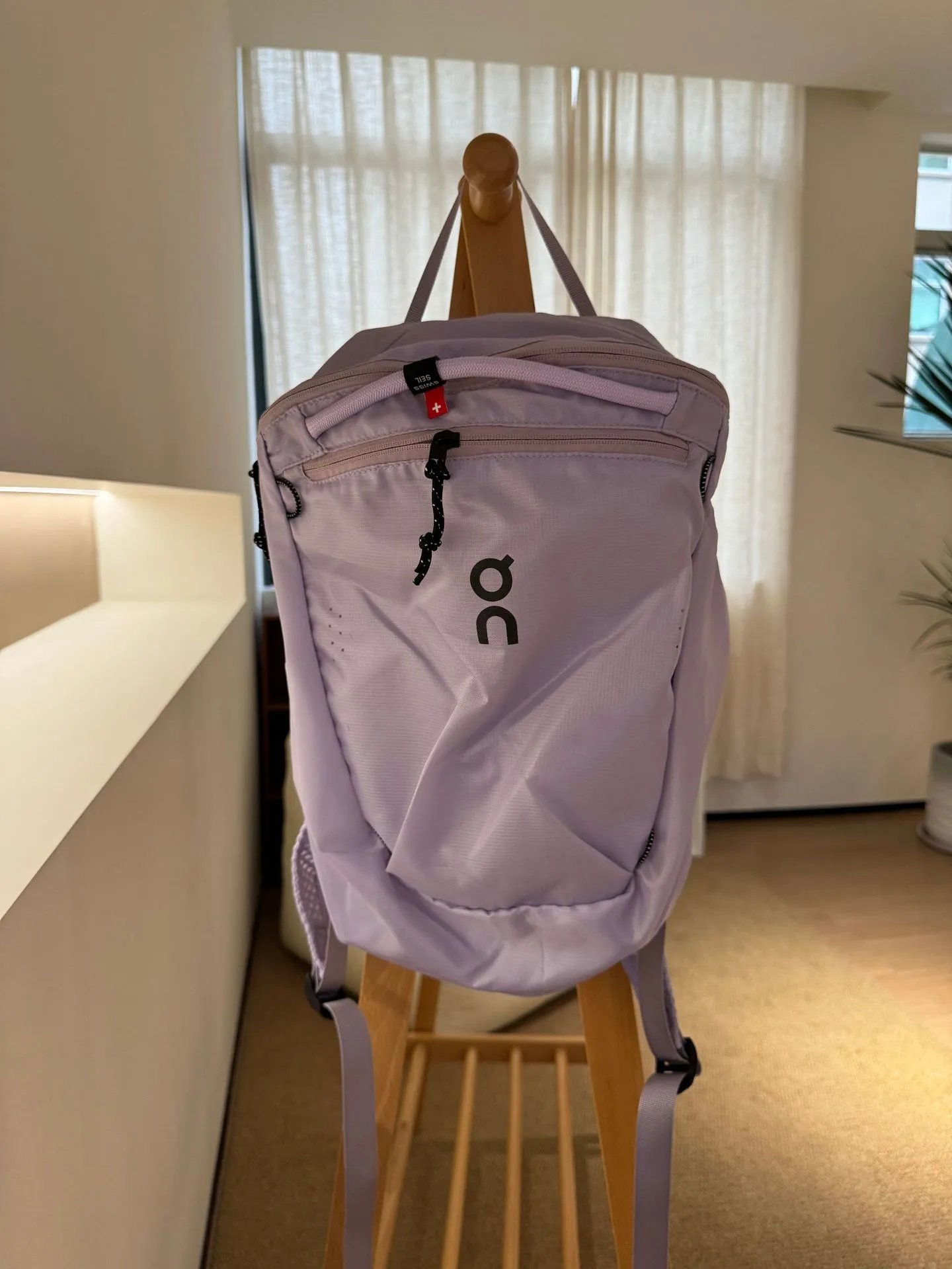 On Running Cloud Backpack Orange Red Backpack - 10