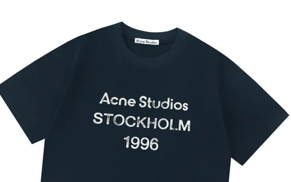 Acne Studios Stockholm 1996 Navy T-Shirt - 31